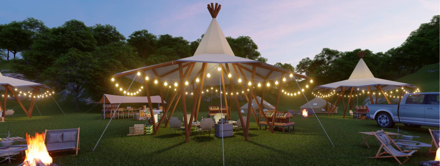 井陉矿区露营帐篷酒店厂家